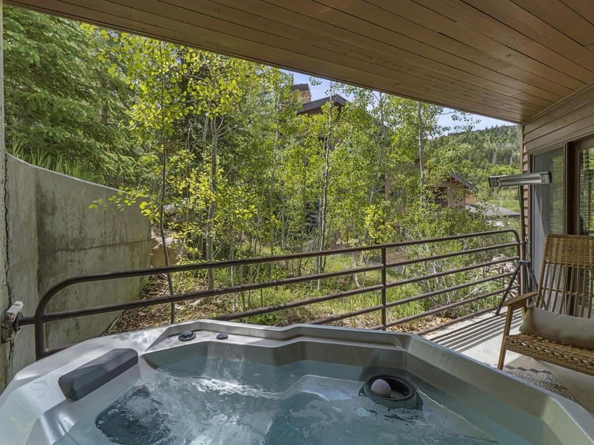 Gorgeous 1Br Steps From Lifts With Private Hot Tub Villa Park City Dış mekan fotoğraf